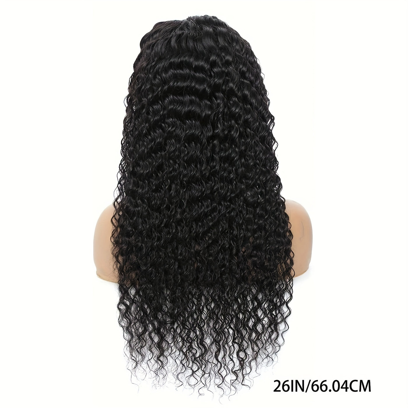 200% Density 13x6 Deep Wave Lace Front Wigs Human Hair 13x6 HD Lace Deep Curly Glueless Frontal Wigs Human Hair Pre Plucked For Women (Copy)