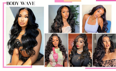 Glueless Body Wave 13x4 Lace Front Wigs - Pre Cut, Pre Plucked, 180% Density, Brazilian Human Hair for Beginners, Upgrade for Women (Copy)