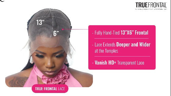 Perfect Hairline 13x6 HD Lace Front Wig – True Frontal Curly, Glueless & Hand-Tied 28"