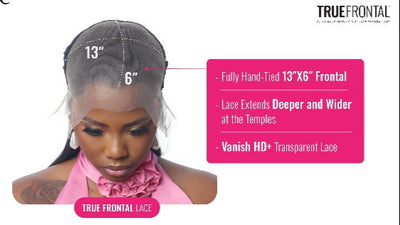 Perfect Hairline 13x6 HD Lace Front Wig – True Frontal Curly, Glueless & Hand-Tied 28"