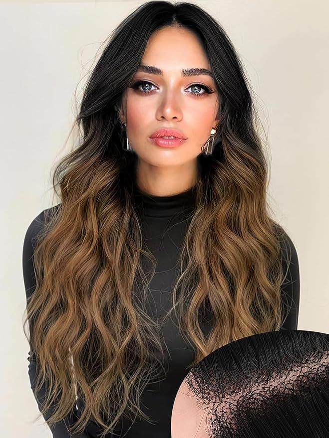26-Inch Natural Wave Wig – HD Lace, Glueless, Heat-Friendly & Ready to Wear (Multiple Colors)