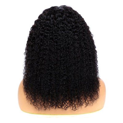Kinky Curly Lace Front Wigs Human Hair 4x4x1 Lace Closure Wigs 180% Density Kinky Curly Wigs with Brazilian Remy Hair Unprocessed Virgin Hair Wig Natural Color (Copy)