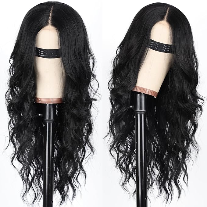 26-Inch Natural Wave Wig – HD Lace, Glueless, Heat-Friendly & Ready to Wear (Multiple Colors)