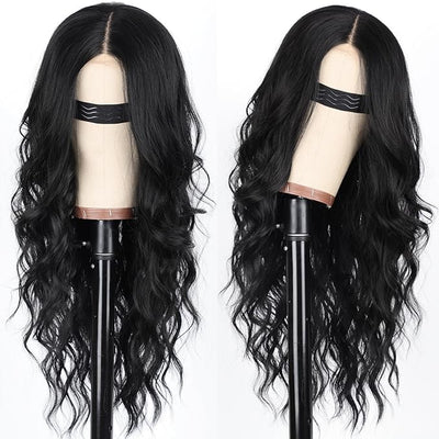 26-Inch Natural Wave Wig – HD Lace, Glueless, Heat-Friendly & Ready to Wear (Multiple Colors)