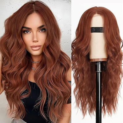 26-Inch Natural Wave Wig – HD Lace, Glueless, Heat-Friendly & Ready to Wear (Multiple Colors)