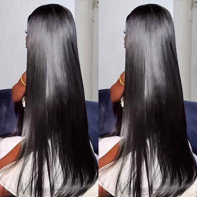 5x5 HD Lace Closure Wig – 250% Density, Bone Straight Brazilian Hair, Ready To Wear