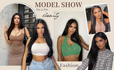 180% Density Virgin Human Hair Wig – 13x4 HD Lace Front | Pre-Plucked, Natural Black, Transparent Lace, Baby Hair for a Flawless, Effortless Look