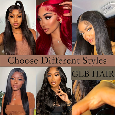 180% Density Virgin Human Hair Wig – 13x4 HD Lace Front | Pre-Plucked, Natural Black, Transparent Lace, Baby Hair for a Flawless, Effortless Look