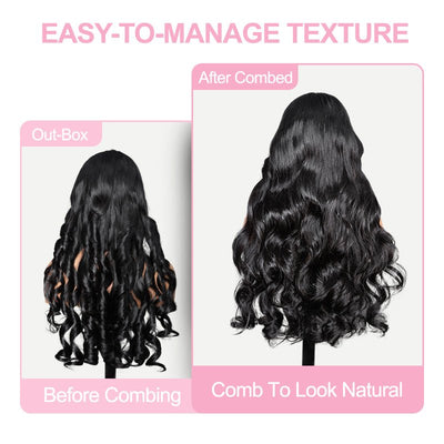 30-Inch Body Wave Wig – 180% Density, HD Lace Frontal, Glueless & Secure – Only $199 + FREE Color Wow Dream Coat