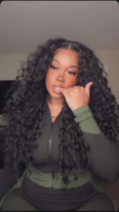 Perfect Hairline 13x6 HD Lace Front Wig – True Frontal Curly, Glueless & Hand-Tied 28"